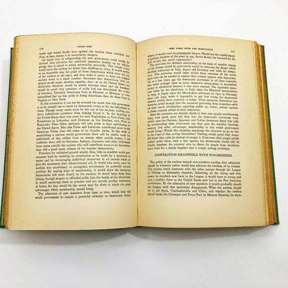 Union Now Proposal for Federal Union of Democracies 17th printing HB - Picture 10 of 12